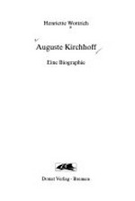 Auguste Kirchhoff: eine Biographie